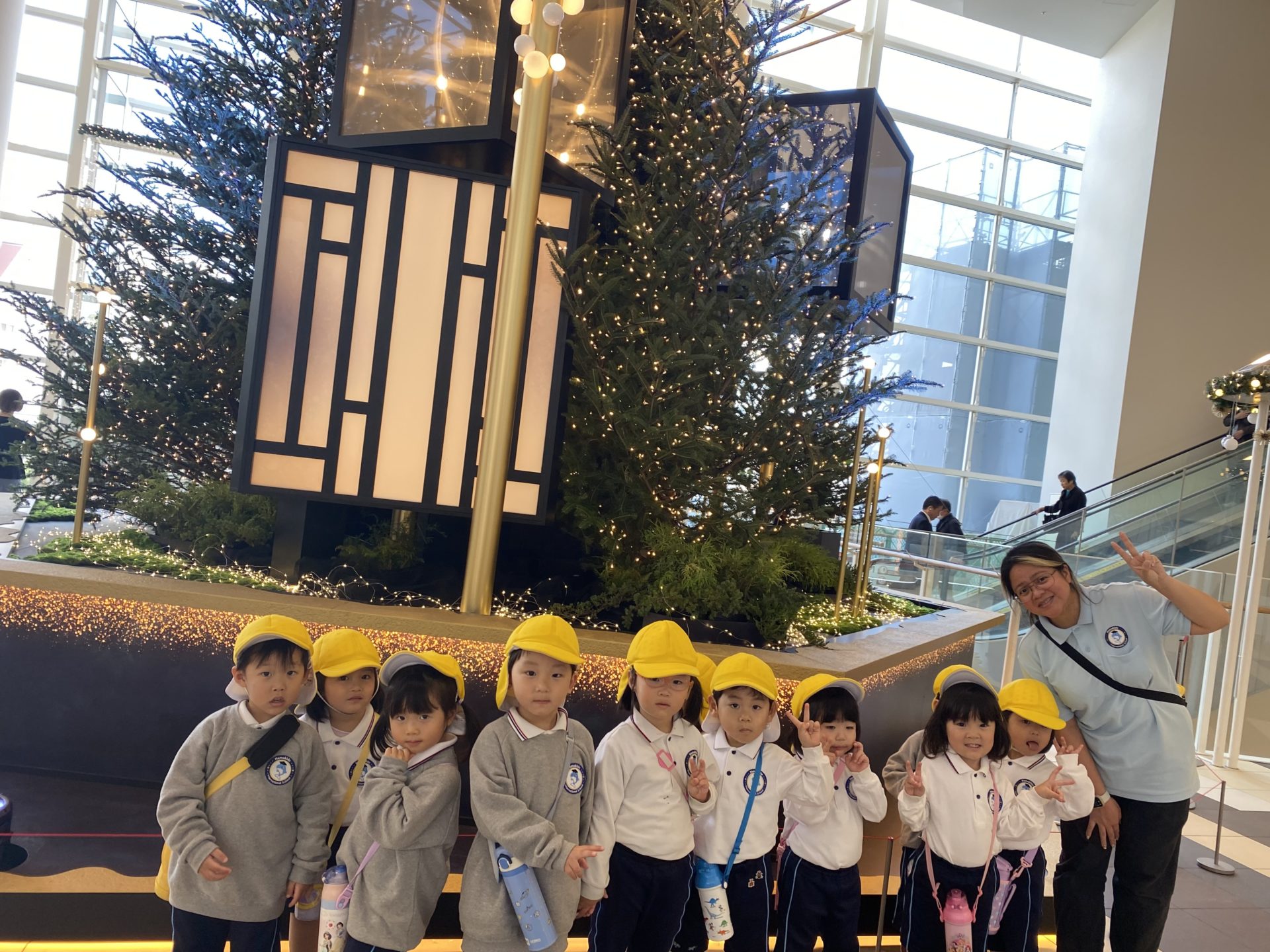 Stroll around the mall